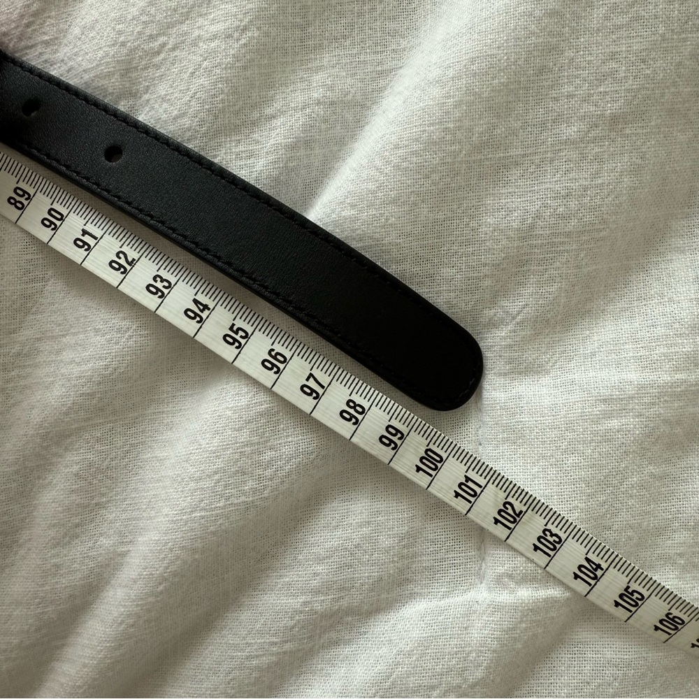 Gucci GG Marmont Thin Belt black leather❤️ - Picture 7 of 8